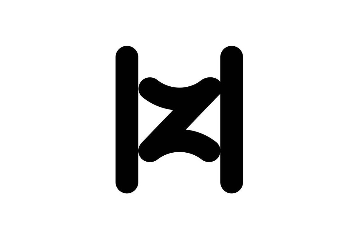 HZ ZH logo design, a Branding & Logo Template by xcoolee