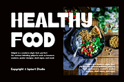 Srogint - Food Display Font, a Sans Serif Font by Iqsiart Studio (Thumbnail 3 of 11)