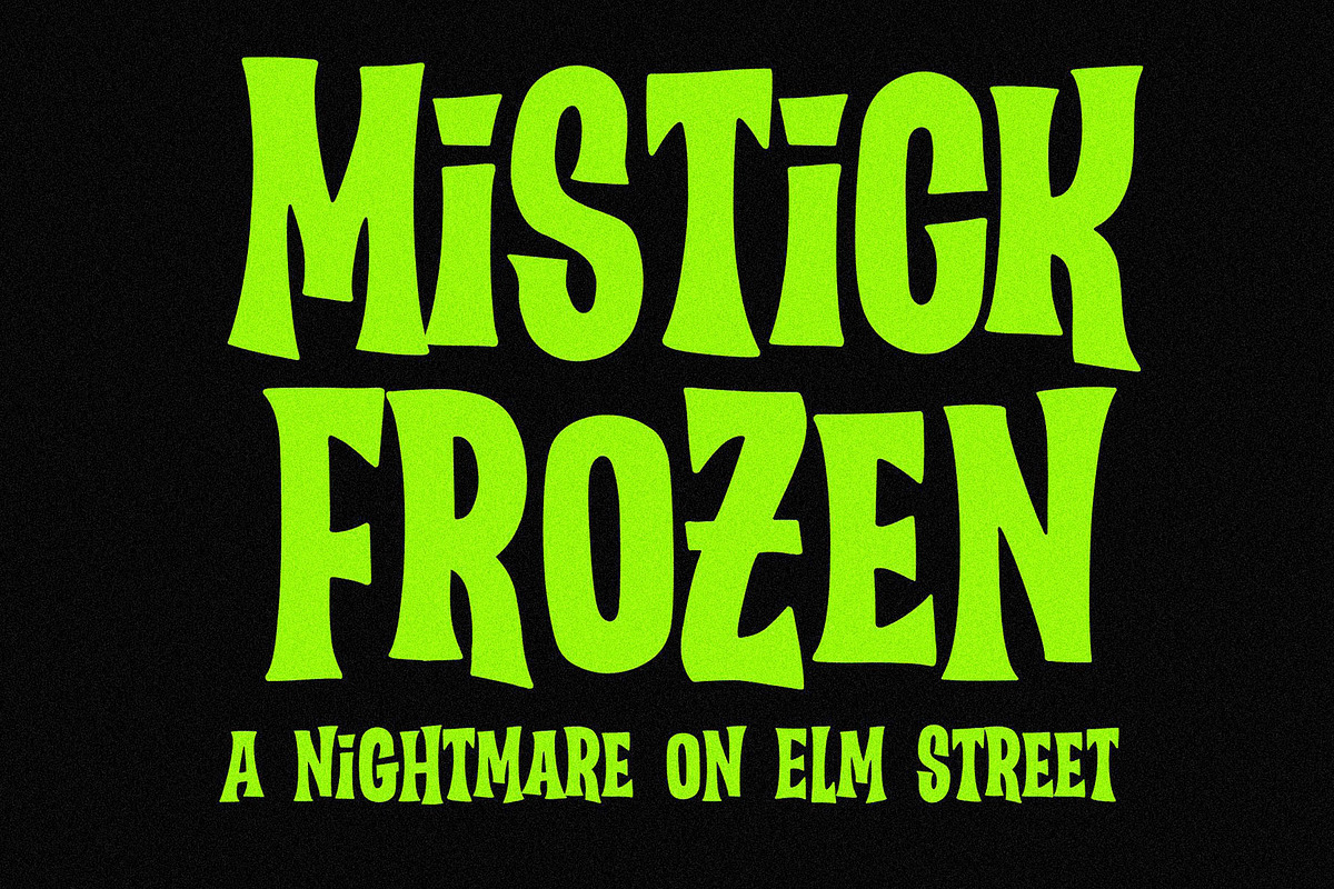 Wild Jungle – Vintage Horror Font, a Serif Font by HanzelSpace Studio (Photo 5 of 6)