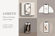 Loreto - iPhone Mockup Scene Creator, an iPhone Mockup by Moyo Studio (Thumbnail 1 of 14)