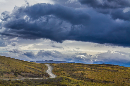 Terrible black clouds