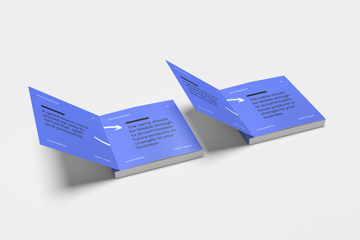 Square Book Mockup, a Books & Magazine Mockup by Afif_studio (Photo 5 of 5)