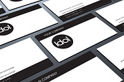 Minimal Business Card Template, a Business Card Template by felicidads (Thumbnail 1 of 2)