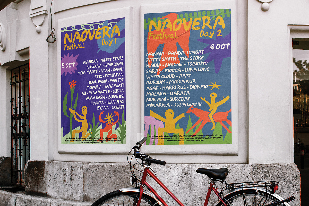 NAOVERA Handwritten, a Handwritten Font by AROKA (Photo 10 of 12)