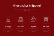 Japanese and Asian Icons, an Outline Icon by Prosymbols (Thumbnail 2 of 7)