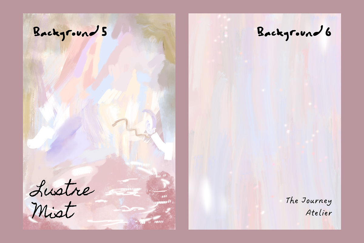 Lustre Mist: Watercolor Oil Textures, a Background Graphic by The Journey Atelier (Photo 13 of 18)