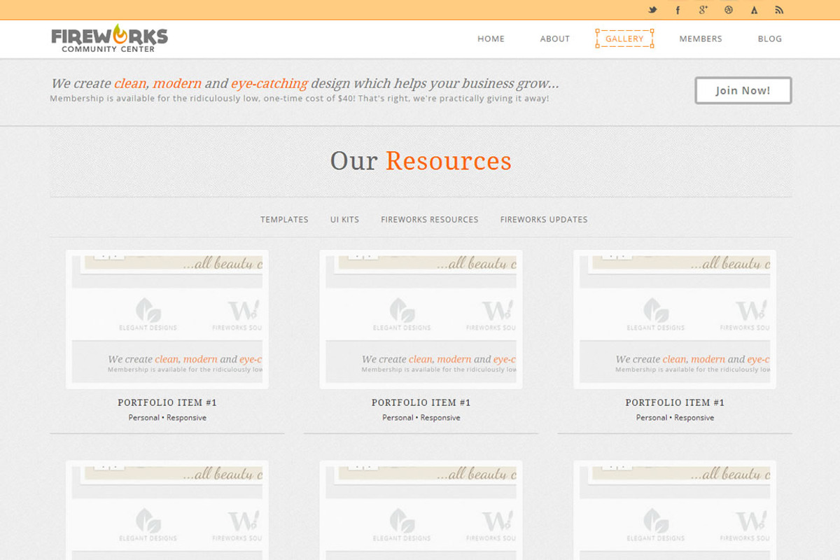 OrangeCity Responsive Template, a Bootstrap Template by FWPolice (Photo 3 of 5)