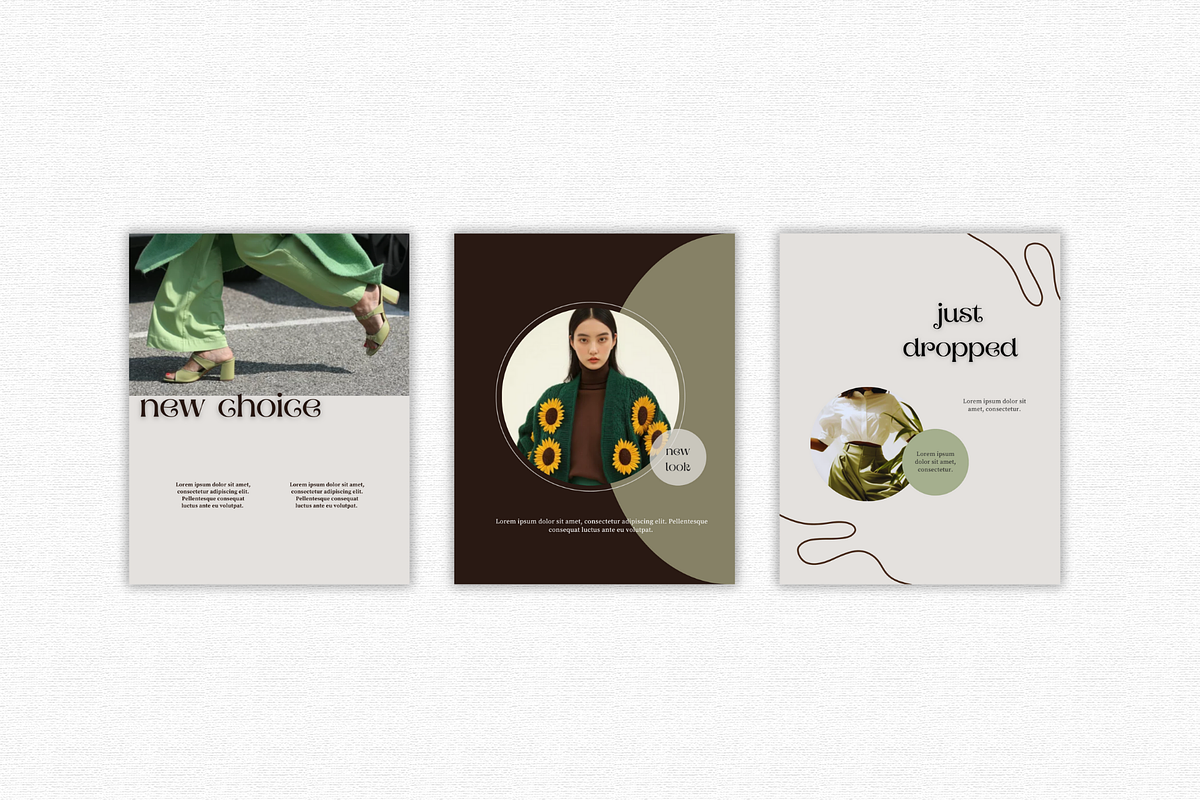 Editorial Fresh Instagram Templates, a Social Media Template by Lumisse Studio (Photo 4 of 10)
