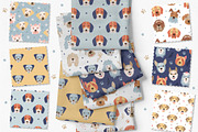 Dogs Seamless Pattern Collection., a Pattern Graphic by DearLetters (Thumbnail 3 of 5)