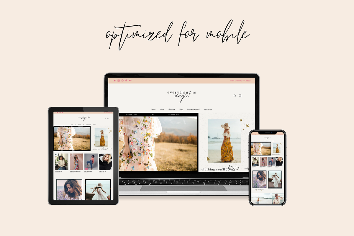 Easy Shopify Theme | Magic Life, a Shopify Template by Easy Website Themes (Photo 7 of 11)