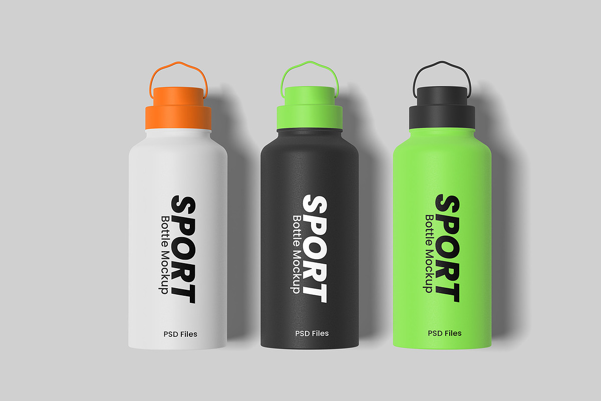 High Quality Sport Bottle Mockup, a Product Mockup by Graphicbars (Photo 5 of 6)