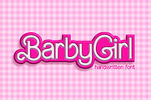 BarbyGirl Cute Handwritten Font
