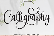Calligraphy | Script Font