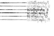 Watercolor Calligraphy Brush Set, a Brush Add-On by Avery Burke Creative (Thumbnail 2 of 3)
