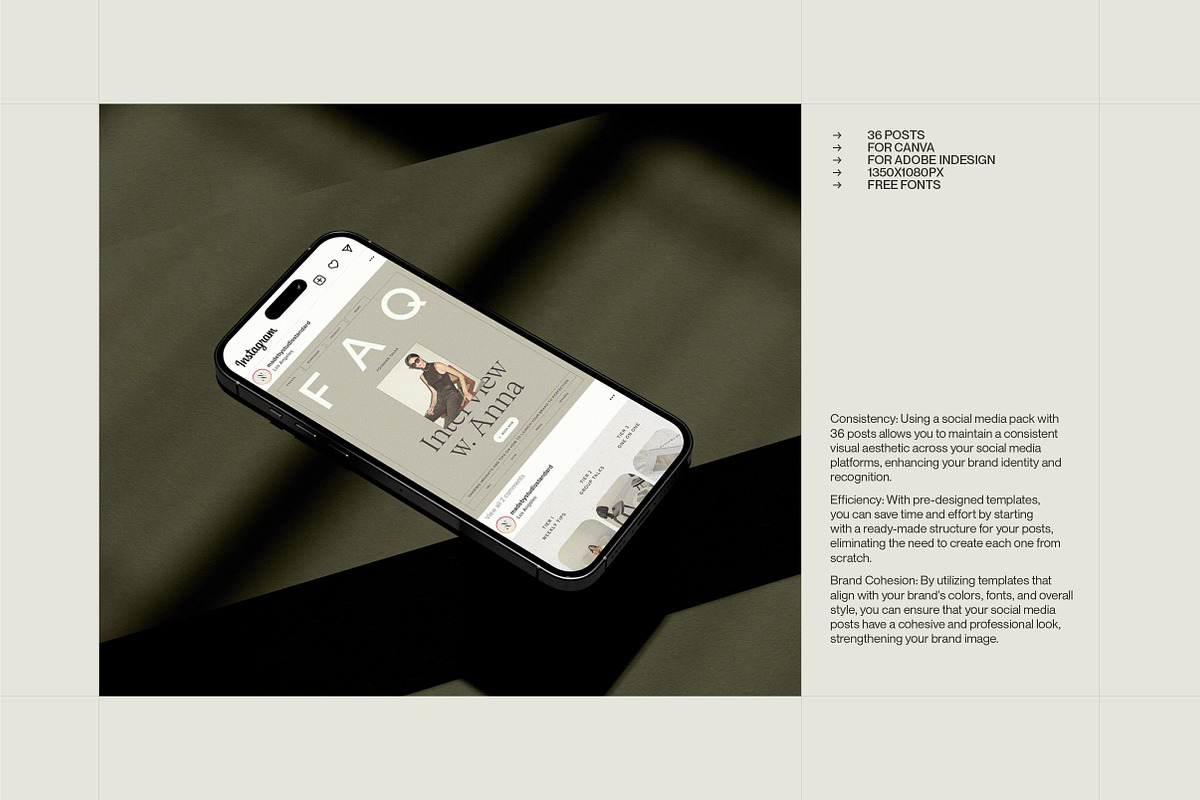 BEAUTÉ | Social Media Kit, a Social Media Template by Studio Standard (Photo 3 of 12)