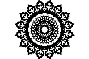 Black Ornate Mandala Designs, an Object Graphic by Designer_Momina (Thumbnail 3 of 10)