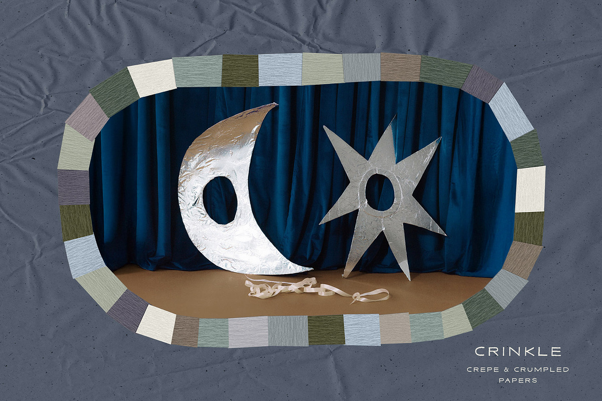 Crinkle - Crepe & Crumpled Papers, a Texture Graphic by alonahaidash (Photo 4 of 19)