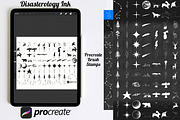 Celestial Animals Set 1 Procreate, a Brush Add-On by Disasterology Ink (Thumbnail 3 of 10)