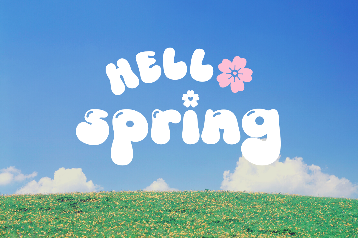Cherry Blossom Cute Display Font, a Sans Serif Font by Babymimiart (Photo 5 of 6)