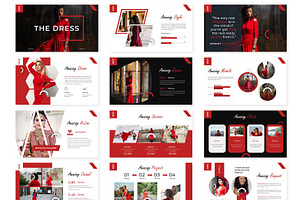 The Dress - Powerpoint Template