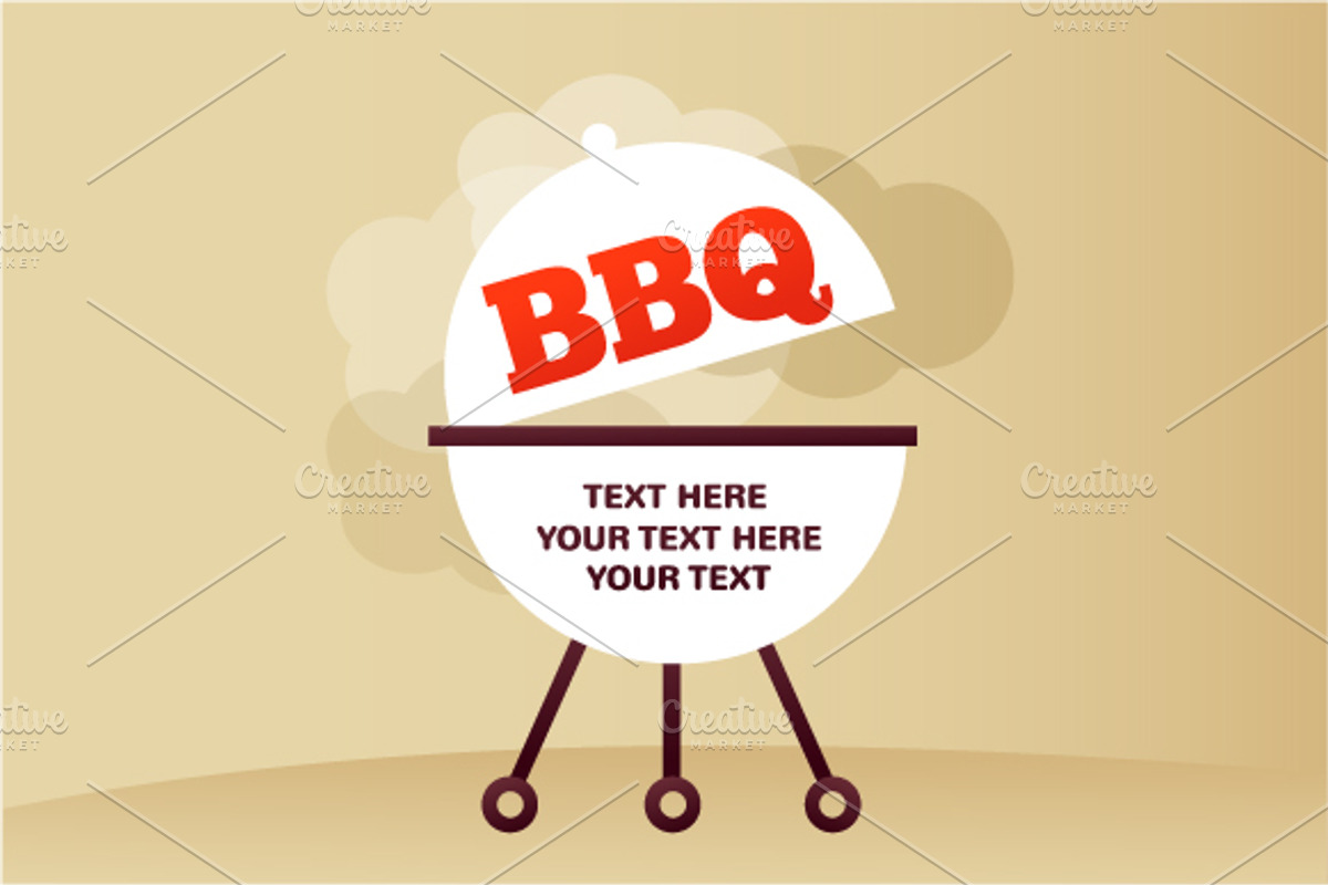 BBQ vector set, an Illustration by zoya (Photo 2 of 3)