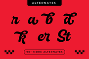 Rallies Bold Script, a Script Font by hastatypestd (Thumbnail 9 of 12)