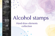 Alcohol Stamps Brushes- Stamp, a Brush Add-On by ElladesignCo (Thumbnail 3 of 8)