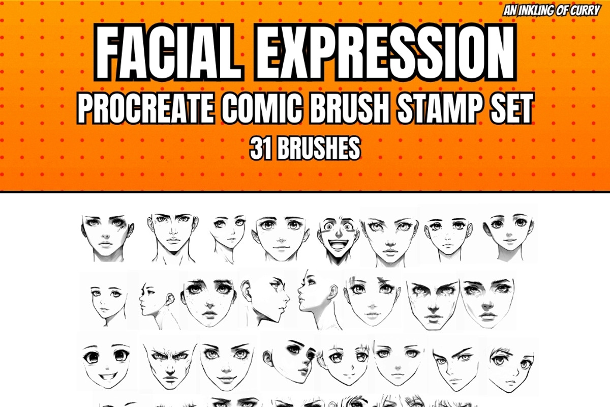 Ultimate Procreate Comic Brush Combo, a Brush Add-On by An Inkling Of Curry (Photo 6 of 8)