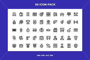 Football soccer icons, an Icon by Wencory
