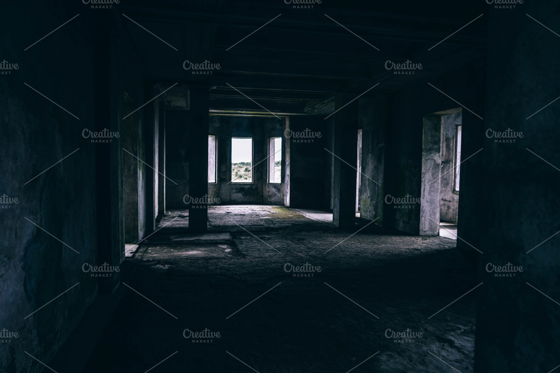 Abandoned Hotel Interior, an Architecture Photo by HipFonts