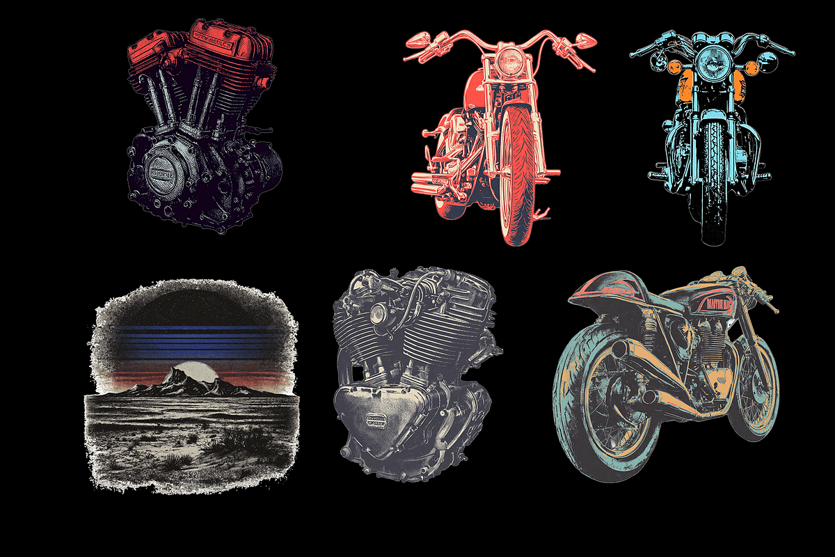 Outlaw Revival Collection, an Object Graphic by Avery Burke Creative (Photo 3 of 12)