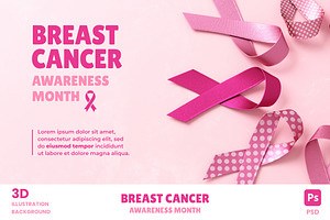Breast Cancer Awareness Month Flyer, a Flyer Template by TandemStock