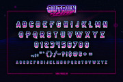 Outrun Forever – 2 in 1 Font Pack, a Sans Serif Font by Ckybe's Corner (Thumbnail 2 of 13)