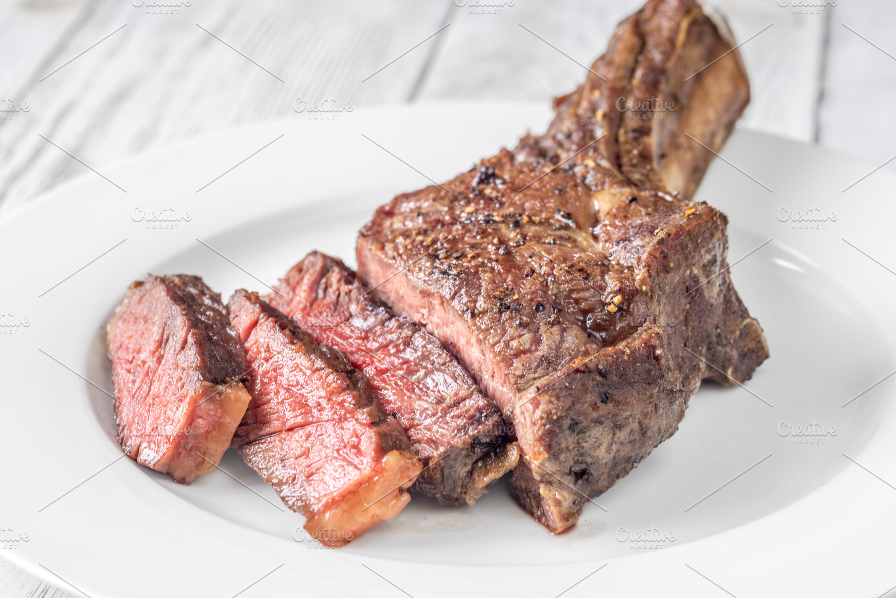 Sliced Grilled Cowboy Steak, a Food & Drink Photo by Alexander Prokopenko