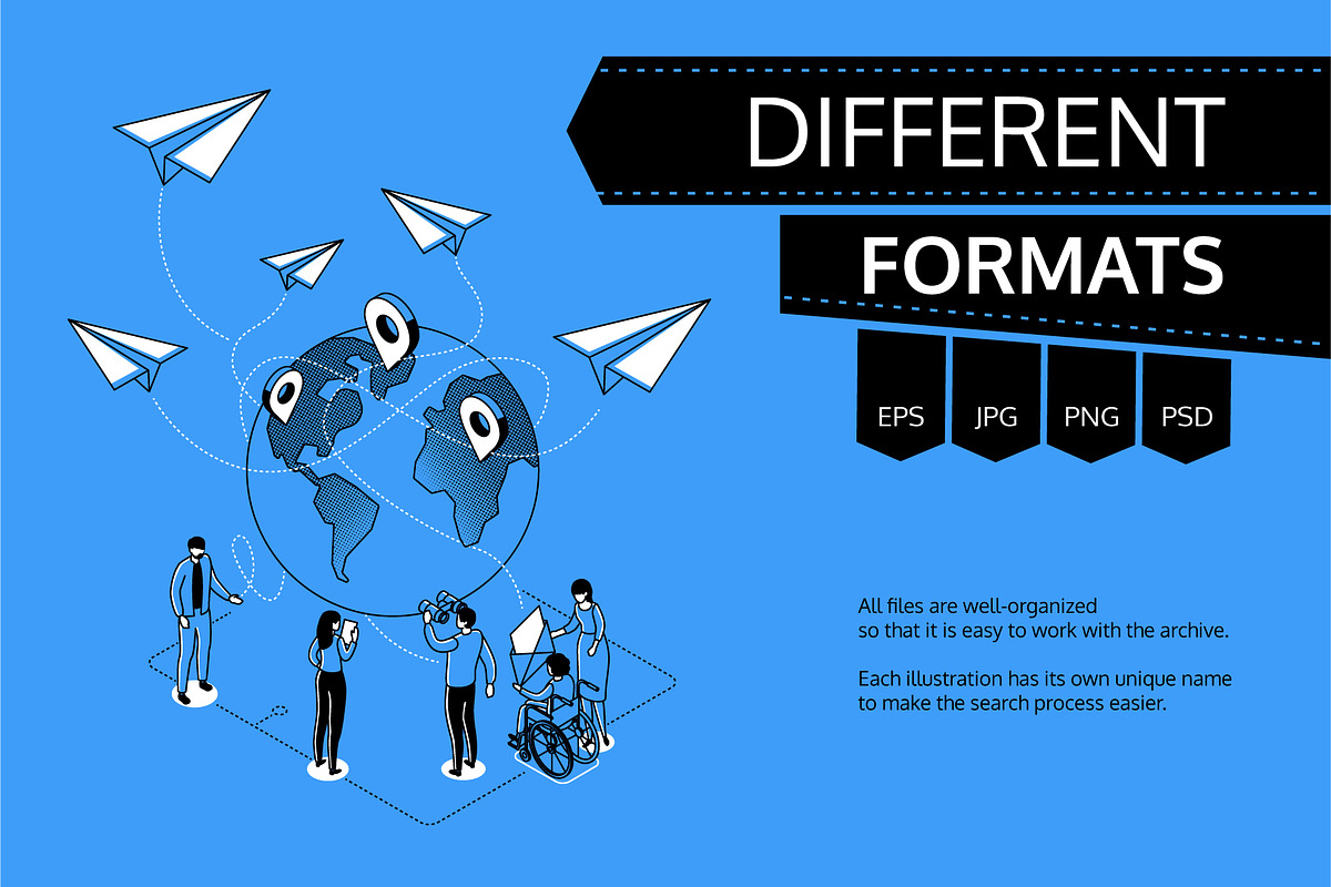 Technologies Line Isometric Set, a Templates & Theme by Boyko Pictures (Photo 4 of 13)