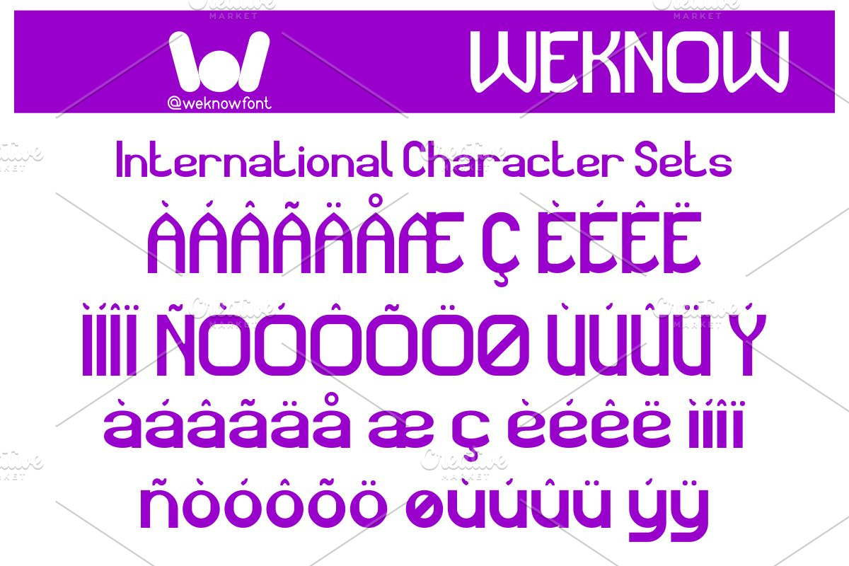 Magic Word font, a Sans Serif Font by weknow (Photo 8 of 8)