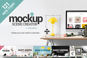 Mockup Scene Creator - Desk edition
