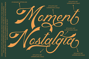 Heighten Vintage Script Font