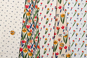 Bold Tulip Meadow Pattern Collection, a Pattern Graphic by Asya Melkonyan Patterns (Thumbnail 13 of 16)