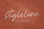 Style Line, a Script Font by Paul Hewitt (Thumbnail 1 of 9)