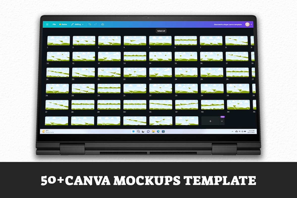 Canva Frame Facebook Cover Templates, a Mockup by Waliullah Solutions (Photo 2 of 6)