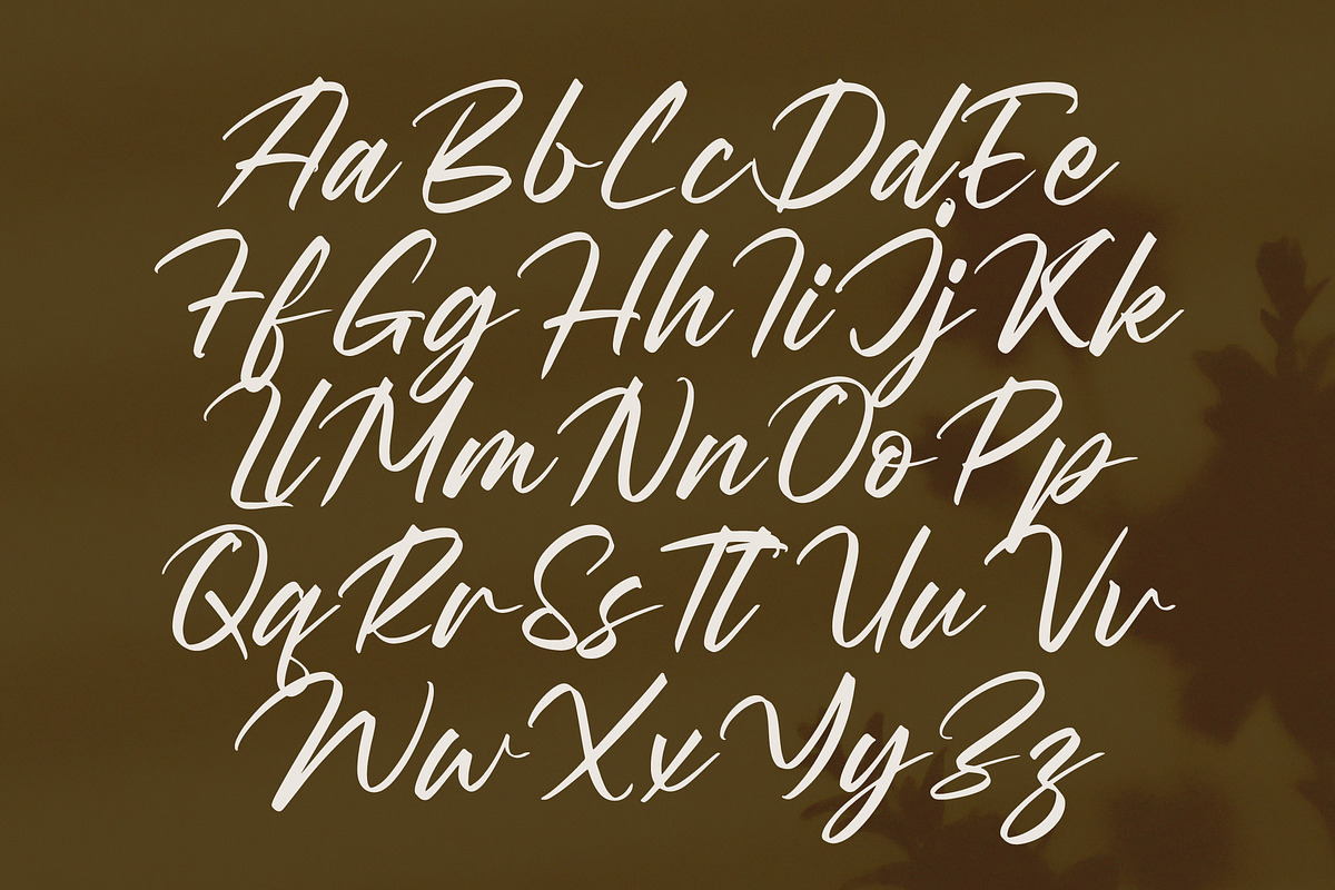 Wystine Esphelta Modern Brush Font, a Script Font by Letterena Studios Script (Photo 13 of 20)