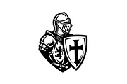 Medieval Knight Shield Vector Bundle, an Illustration by Designs_River (Thumbnail 24 of 51)