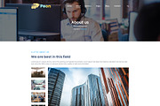 Peon - Logistic PSD Template, a Landing Page Template by Andit themes (Thumbnail 9 of 34)