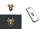 Mascot Bull Logo Design, a Branding & Logo Template by Artnivora.Std (Thumbnail 3 of 4)