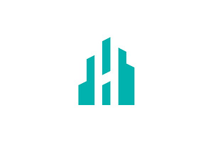 H Building Logo, a Branding & Logo Template by Creative_Graphic