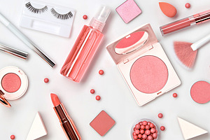 Makeup stock photo containing cosmetic and makeup
