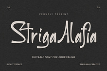 Striga Alafia Suitable Journaling