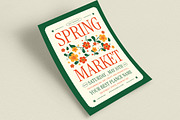 Spring Market Event Flyer, a Flyer Template by Guuver (Thumbnail 3 of 3)