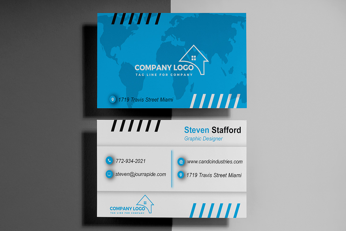 Creative Business Card PSD preview 2